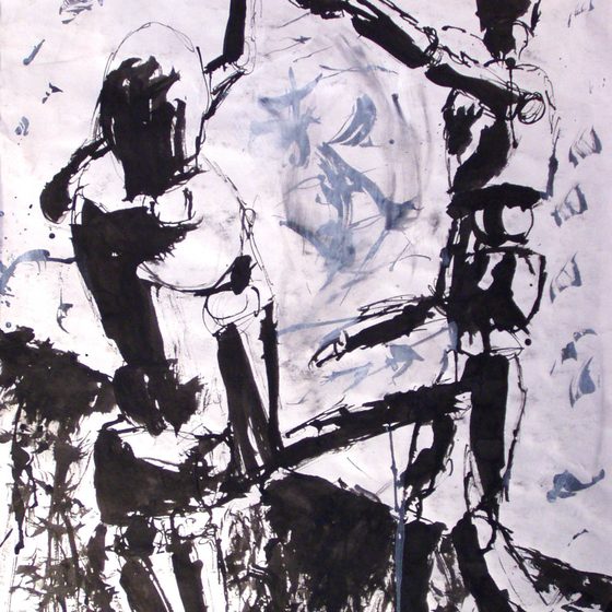 Ink & Acrylic