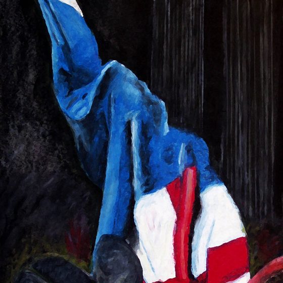 9/11 Oil Pastel Still Life
